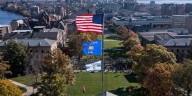 November 5, 2021 - UW-Madison raises Ho-Chunk Nation flag at Bascom Hall for first time