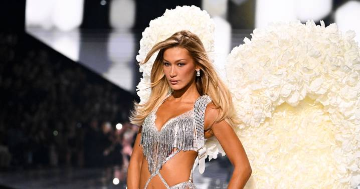 Bella Hadid Wore Sheer Vintage Dresses For 'Dazed MENA'