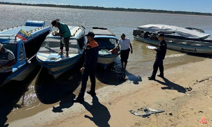 Se fortalecen jornadas de inspección en embarcaciones y muelles en Puerto Carreño