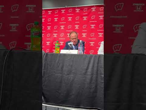 Wisconsin coach Greg Gard discusses Badgers' season