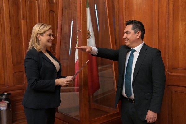 Nombra gobernadora a José Carlos Rivera como titular de Consejería Jurídica