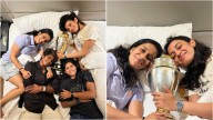 Women's WC 2025: 'Are We Still Dreaming?': Jemimah, Smriti & Other Team Members Pose With World Cup Trophy In Hotel Room Netizens React