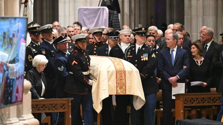 George W. Bush, Liz Cheney Deliver Eulogies At Dick Cheney's Funeral