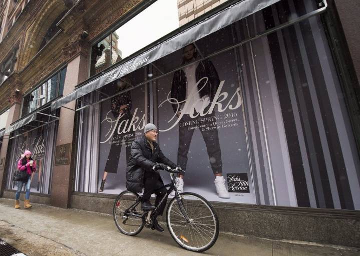 Cadillac Fairview suing U.S. arm of Hudson’s Bay over former Saks Fifth Avenue stores
