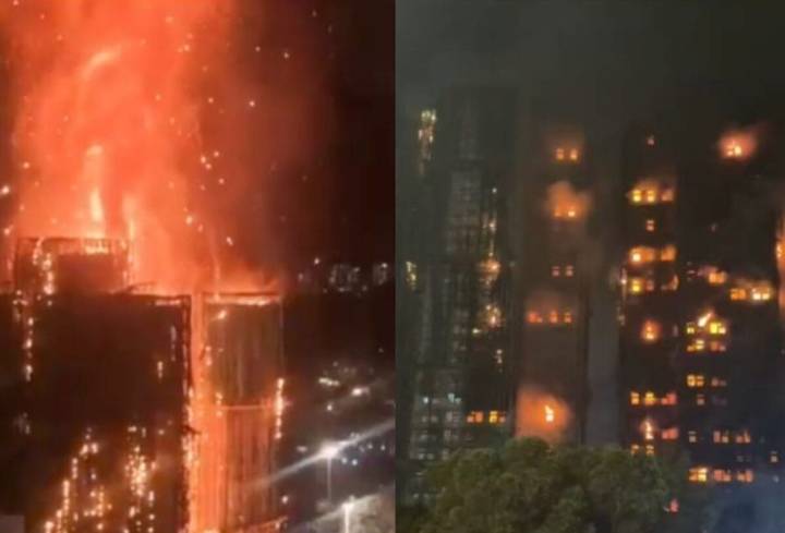 VÍDEO: Infernal incendio en complejo de departamentos deja varios muertos, heridos y desaparecidos