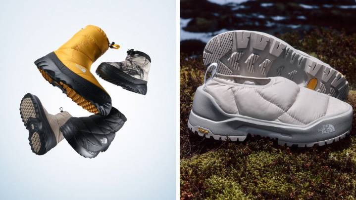 The North Face Launches Basecamp Puffer Footwear Collection