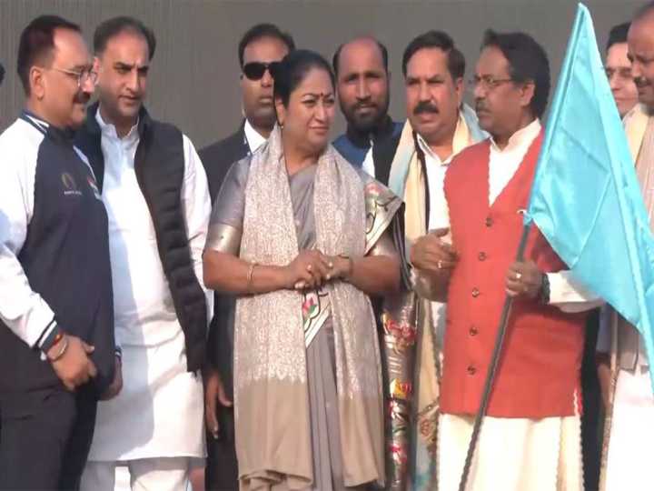 Delhi CM Rekha Gupta flags off ‘Namo Run’ in East Delhi