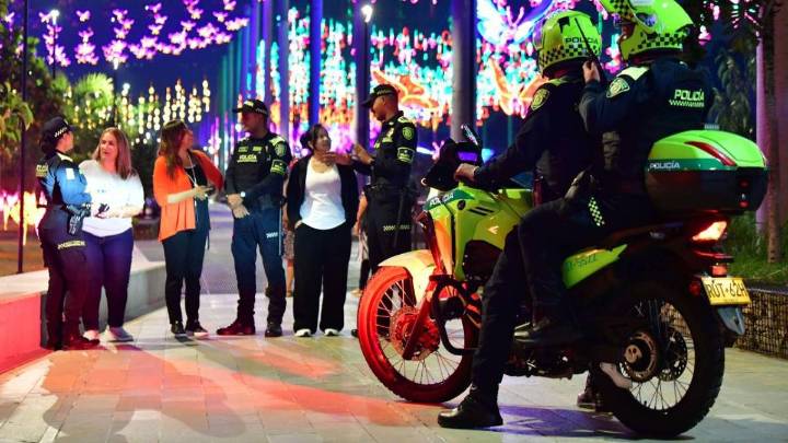 Ojo: 1.200 uniformados cuidarán estos sitios en Medellín durante diciembre