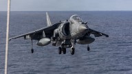 Marine Harriers may be close to retirement but they still have game