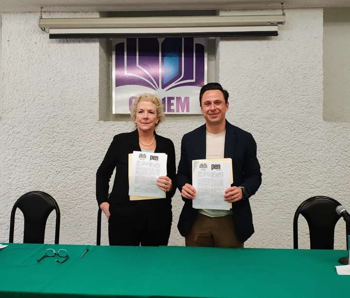Caniem y PEN Internacional firman convenio para visibilizar casos de censura editorial en Méxi...