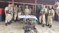 Security forces recover arms in Kangpokpi; arrest four insurgents linked to PREPAK, PLA and KCP in separate operations