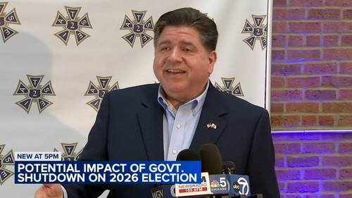 Gov. JB Pritzker believes government shutdown will help Democrats in 2026 midterm elections, Republicans disagree
