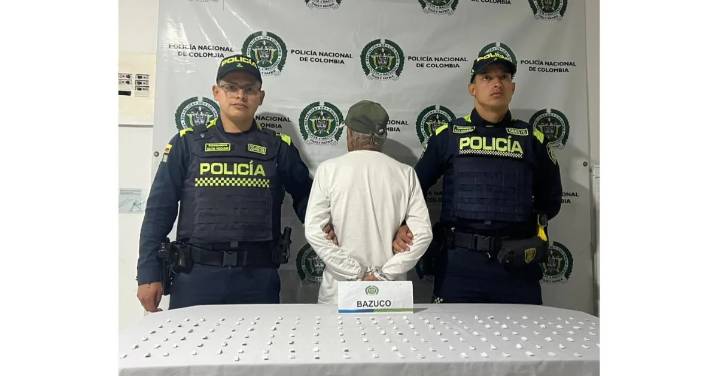 Hallan a hombre de 74 años con 165 dosis de bazuco listas para el expendio