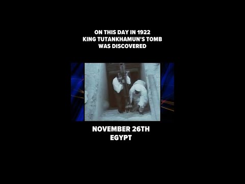 On This Day: King Tutankhamun's tomb breached on Nov. 26, 1922