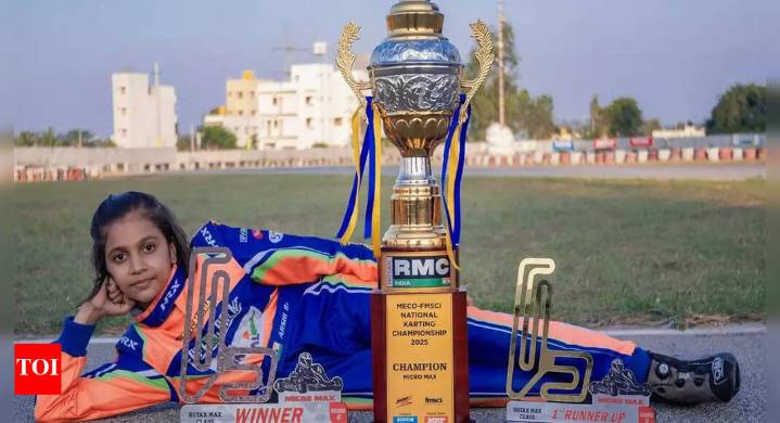 National Karting Championship: First-ever Indian female! 9