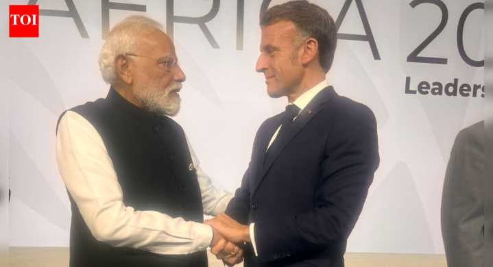 'Long live friendship between our countries!': Macron hails India-France ties;  meets PM Modi on G20 Summit sidelines