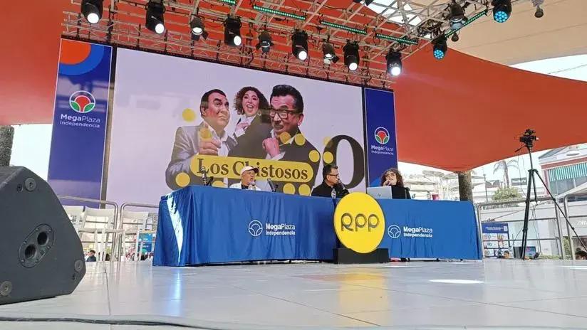 'Vamos al Var' y 'Los chistosos' de RPP llevaron la diversión al Megaplaza con grandes invitados