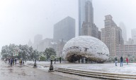 PHOTOS: Chicago After the First Snowfall of the Season
