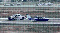 Small plane suffers hard landing at El Cajon airport; no injuries reported
