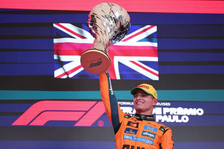 Lando Norris gana el GP de Brasil 2025 y se afianza como líder del campeonato