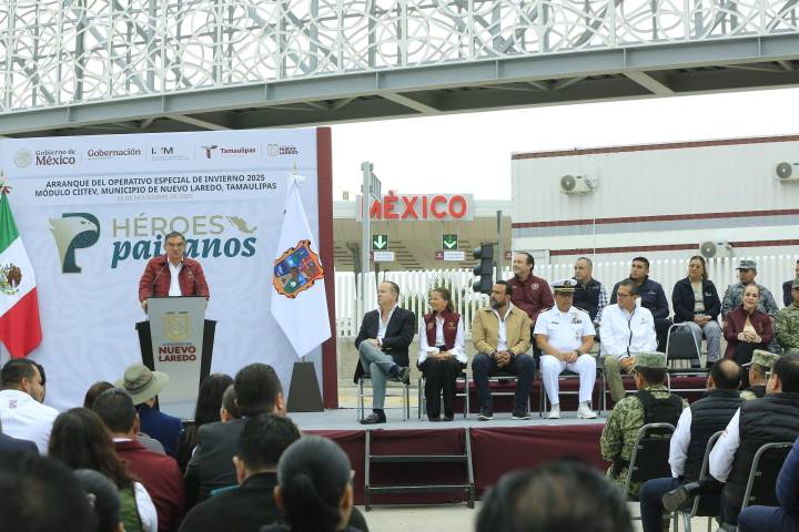 Arranca en Tamaulipas el Operativo Especial de Invierno 2025 para recibir a miles de paisanos