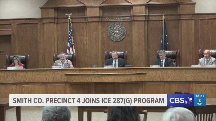 Smith County approves ICE agreement, sparking emotional debate on immigration and policing