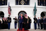 Trump recibe al príncipe heredero de Arabia Saudita, Mohamed bin Salman en la Casa Blanca
