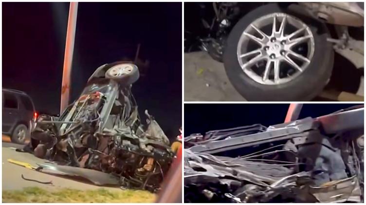 Mueren dos jóvenes en fatal accidente en la salida a Juárez