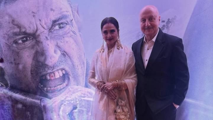 Anupam Kher Calls Rekha 'Legend And Icon', Says 'There Will Never Be Anybody Like Her'