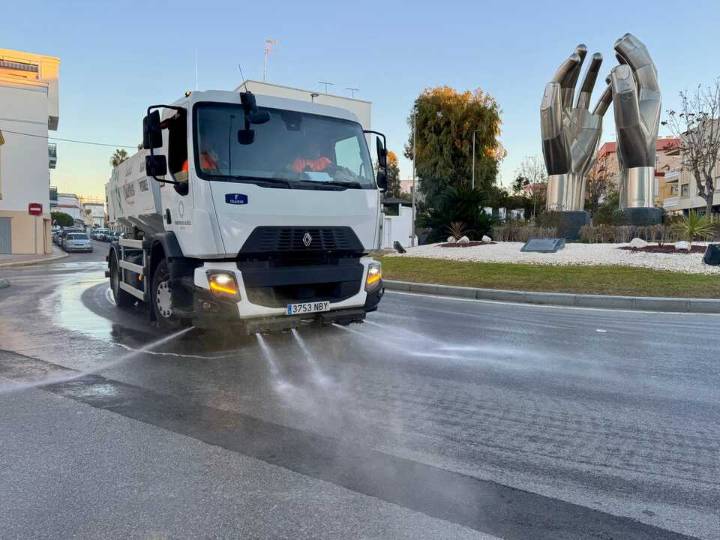 El Plan Especial de Limpieza continúa su despliegue por la ciudad