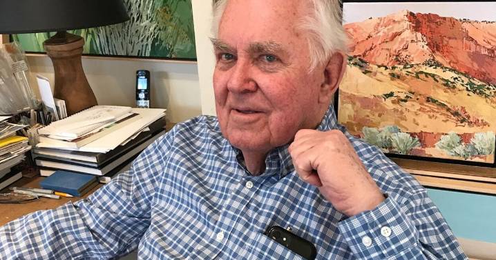 Santa Fe painter also designed houses, said goal was 'to just have fun painting'