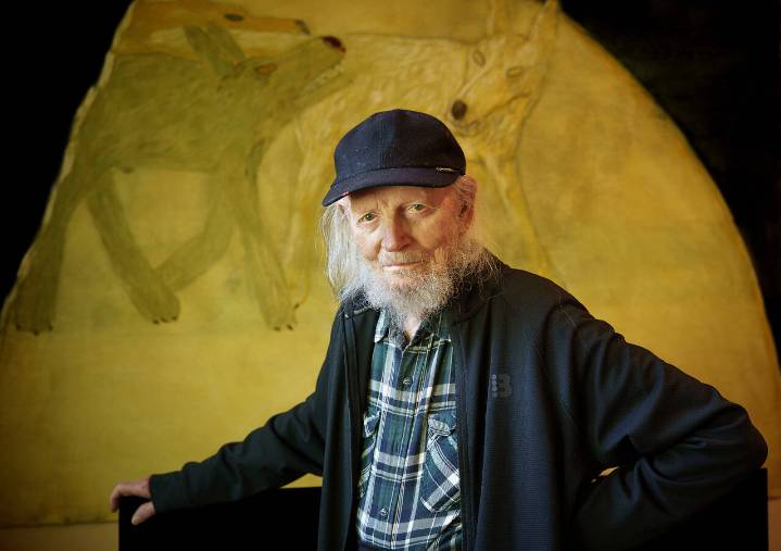 Painting a legacy: South Whidbey artist still going at age 104