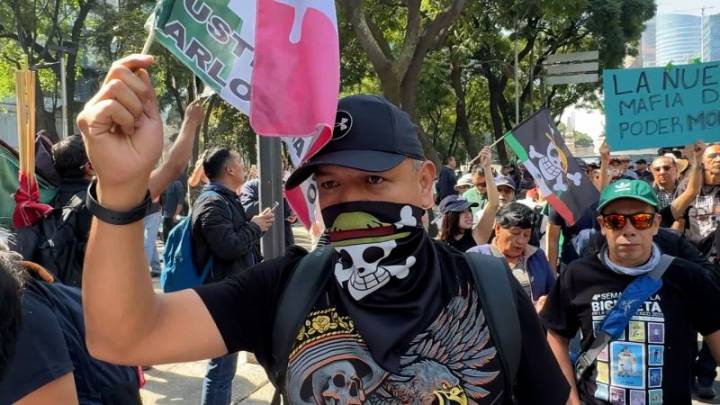 Con más expectativa que participación: así marchó la “Generación Z” en Ciudad de México