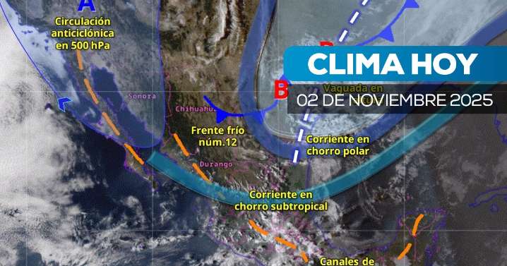 Clima en México cambiará con la llegada del frente frío 12: lluvias y bajas temperaturas