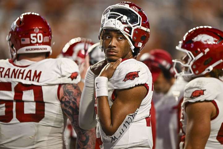 Petrino not ready to tip hand at QB