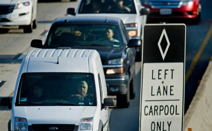 Why can’t cameras be installed along the freeway to monitor carpool lanes?
