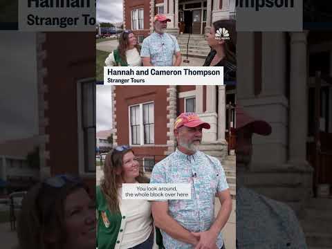 How the town where 'Stranger Things' was filmed has been transformed