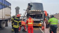 Accidente en Panamericana Norte: Choque entre bus de El Dorado y camión deja dos muertos