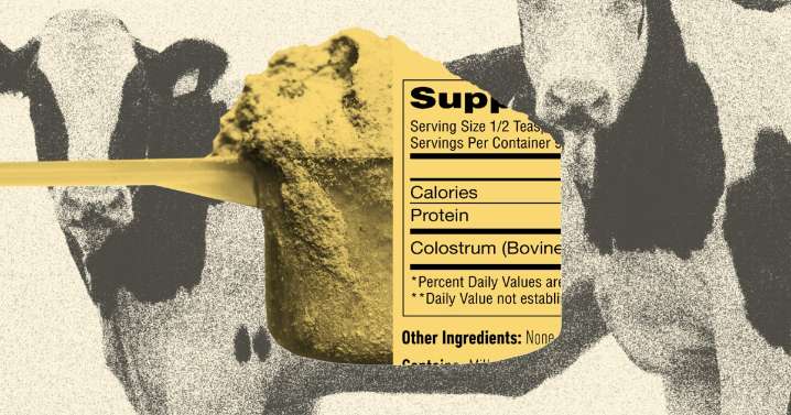 What to know about colostrum supplements: What experts say