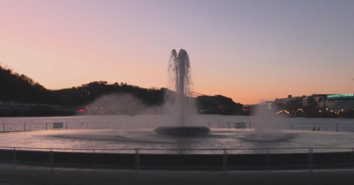 Fountain at Point State Park turns back on after construction