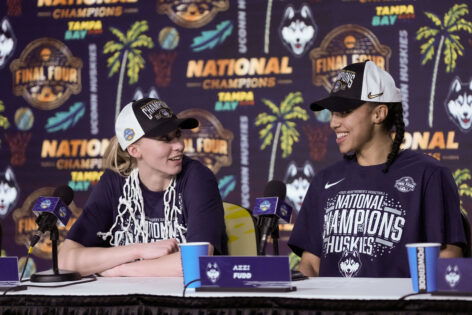 Wing GM Sets Blueprint for No. 1 Pick Amid Paige Bueckers, Azzi Fudd Reunion Buzz
