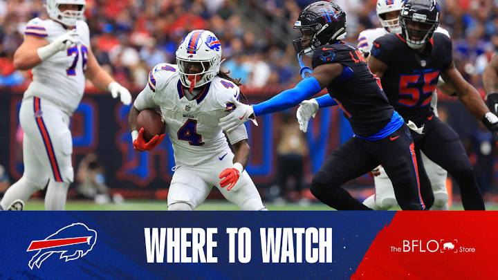 Bills at Texans | Where to watch, stream and listen