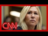 Rep. Marjorie Taylor Greene announces she is resigning in January