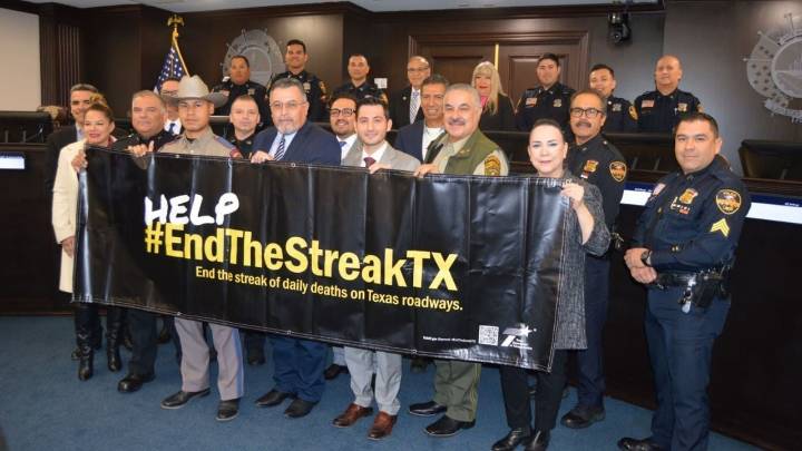 Texas: DPS difunde mensajes sobre conducción segura; van más de 91 mil muertes desde el 2000