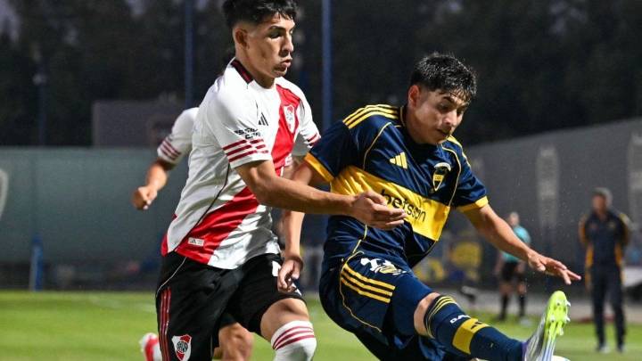 Boca venció 2-0 a River por las semifinales de la Reserva