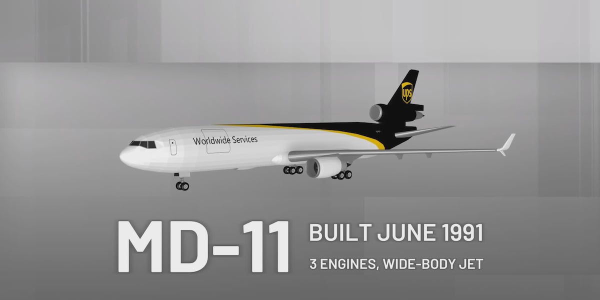 UPS plane underwent repairs for corrosion and crack September, October