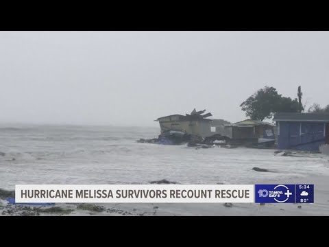 Survivors from Hurricane Melissa recount their experience