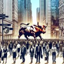 Wall Street Dips Amidst Caution from Leading Bank CEOs