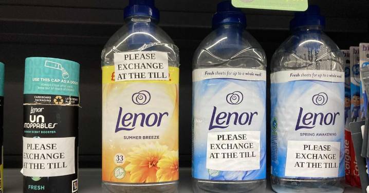 Shop puts empty bottles of £2.49 detergent on shelves to stop shoplifters