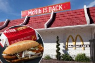 McDonald's brings back the McRib nationwide with fans cheering and critics groaning